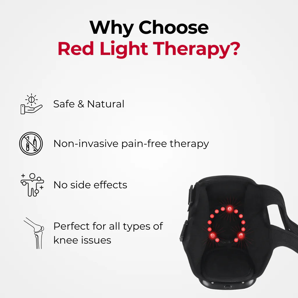 SMARTFLEX™ Massage + Heat + Red Light Support