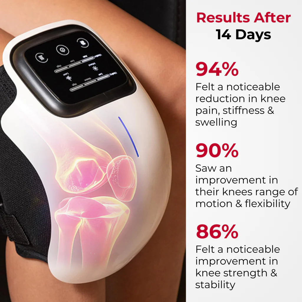 SMARTFLEX™ Massage + Heat + Red Light Support