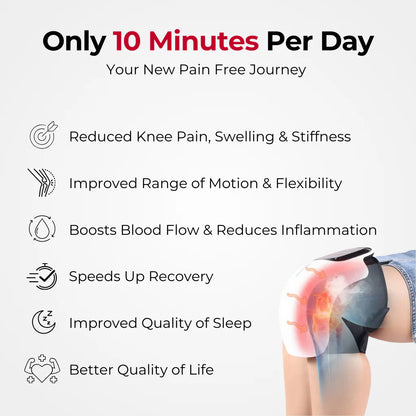 SMARTFLEX™ Massage + Heat + Red Light Support